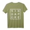Stilvolles Singapur T-Shirt – Perfektes Geschenk für Besucher, Auswanderer und Singapur-Fans mit einfachem Design