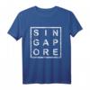 Stilvolles Singapur T-Shirt – Perfektes Geschenk für Besucher, Auswanderer und Singapur-Fans mit einfachem Design