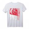 Singapur Flagge T-Shirt für Damen, Herren & Kinder - Klassisch geschnitten mit doppelt genähtem Saum