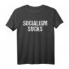 Anti Socialism Sucks - Demokratischer Sozialist SJW Pro Capitalism T-Shirt für politische Statements