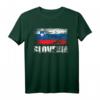 Slowenien Flagge T-Shirt – Vintage Grunge Design für Herren, Damen & Kinder, ideales Souvenir & Geschenk für Urlaub, Flag Day & nationale Feierlichkeiten