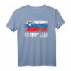 Slowenien Flagge T-Shirt – Vintage Grunge Design für Herren, Damen & Kinder, ideales Souvenir & Geschenk für Urlaub, Flag Day & nationale Feierlichkeiten