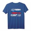 Slowenien Flagge T-Shirt – Vintage Grunge Design für Herren, Damen & Kinder, ideales Souvenir & Geschenk für Urlaub, Flag Day & nationale Feierlichkeiten