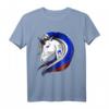 Slowenien Flagge T-Shirt mit Einhorn - Stolz auf slowenische Wurzeln & Heimat zeigen, ideales Geschenk für Fans und Unterstützer