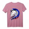 Slowenien Flagge T-Shirt mit Einhorn - Stolz auf slowenische Wurzeln & Heimat zeigen, ideales Geschenk für Fans und Unterstützer