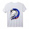 Slowenien Flagge T-Shirt mit Einhorn - Stolz auf slowenische Wurzeln & Heimat zeigen, ideales Geschenk für Fans und Unterstützer