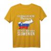 Slowenische Flagge T-Shirt – Perfektes Geschenk für Slowenien Fans, Urlauber und Menschen mit slowenischen Wurzeln