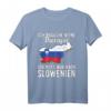 Slowenische Flagge T-Shirt – Perfektes Geschenk für Slowenien Fans, Urlauber und Menschen mit slowenischen Wurzeln