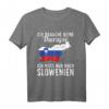 Slowenische Flagge T-Shirt – Perfektes Geschenk für Slowenien Fans, Urlauber und Menschen mit slowenischen Wurzeln