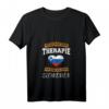 Damen Ich Brauche Keine Therapie Ich Muss Nur Nach Slowenien T-Shirt mit V-Ausschnitt – Perfektes Geschenk für Slowenien-Fans, Urlaub & Stolz