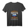 Damen Ich Brauche Keine Therapie Ich Muss Nur Nach Slowenien T-Shirt mit V-Ausschnitt – Perfektes Geschenk für Slowenien-Fans, Urlaub & Stolz