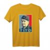 Josip Broz Tito T-Shirt aus Jugoslawien - Historisches Design des Ex-Yugoslawiens mit Flagge und Führer-Ikone