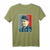 Josip Broz Tito T-Shirt aus Jugoslawien - Historisches Design des Ex-Yugoslawiens mit Flagge und Führer-Ikone