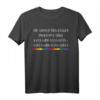 LGBTQ Pride T-Shirt mit Regenbogen – Unterstützung für soziale Gerechtigkeit & LGBTQ+ Stolz, ideal als Geschenk für Pride & Gedenkveranstaltungen