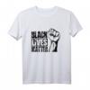 BLM Black Lives Matter Protest T-Shirt gegen Rassismus - Retro Faust Design für Demo, soziale Gerechtigkeit & politisches Statement