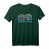 Justice League League Lineup T-Shirt – Offiziell lizenzierte Superhelden-Kleidung für Erwachsene, Kinder & Fans