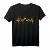 Barcelona Skyline Herzschlag Fan T-Shirt - I Love Barcelona Souvenir für Fans & Reisende mit Wahrzeichen