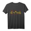 Barcelona Skyline Herzschlag Fan T-Shirt - I Love Barcelona Souvenir für Fans & Reisende mit Wahrzeichen