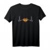 Spanien Herzschlag Spanische Flagge Stolzer Spanier T-Shirt – Perfekt für Spanienliebhaber & Heimatverbundene