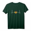 Spanien Herzschlag Spanische Flagge Stolzer Spanier T-Shirt – Perfekt für Spanienliebhaber & Heimatverbundene