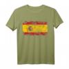 SPANIEN Flagge T-Shirt für Damen, Herren & Kinder – Klassisch geschnitten, doppelt genähter Saum, ideal für Spanien-Fans