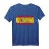 SPANIEN Flagge T-Shirt für Damen, Herren & Kinder – Klassisch geschnitten, doppelt genähter Saum, ideal für Spanien-Fans
