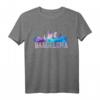 Barcelona Skyline T-Shirt Spanien Souvenir Geschenk - Perfekt für Reisen, Fans und Erinnerungen