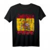 SPANIEN Flagge T-Shirt für Damen, Herren & Kinder – Klassisch geschnitten mit doppeltem Saum, ideal als Fanartikel & Geschenk