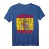 SPANIEN Flagge T-Shirt für Damen, Herren & Kinder – Klassisch geschnitten mit doppeltem Saum, ideal als Fanartikel & Geschenk
