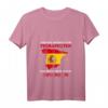 Damen T-Shirt mit V-Ausschnitt: Ich muss nur nach Spanien - Perfekt als Urlaubs- oder Fan-Geschenk mit Flagge & Umriss