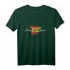 Herzschlag spanische Flagge Geschenk Spanien T-Shirt – Perfekt für Fans, Weihnachten & Geburtstage