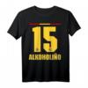 Spanien Sauf Trikot Herren - Alkoholino Legende T-Shirt für Männerpartys, Männerabend & Sauftouren