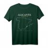 Spanien Alicante T-Shirt im Vintage Style mit Karte & Koordinaten – Perfektes Geschenk für Spanien- und Alicante-Liebhaber