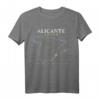 Spanien Alicante T-Shirt im Vintage Style mit Karte & Koordinaten – Perfektes Geschenk für Spanien- und Alicante-Liebhaber