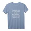 Ich versuche immer ein netter Mensch zu sein - Ironie Satire T-Shirt für Frauen, Geschenk zum HapPanda, lustiges Spruchshirt