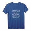 Ich versuche immer ein netter Mensch zu sein - Ironie Satire T-Shirt für Frauen, Geschenk zum HapPanda, lustiges Spruchshirt