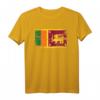 Sri Lanka Flaggen T-Shirt – Perfektes Souvenir, Geschenk für Sri Lanka Urlauber, Geburtstags- & Weihnachtsgeschenk