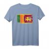 Sri Lanka Flaggen T-Shirt – Perfektes Souvenir, Geschenk für Sri Lanka Urlauber, Geburtstags- & Weihnachtsgeschenk