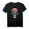 Totenkopf Sri Lanka T-Shirt - Stolz auf deine Herkunft, Landesflagge und Freiheit
