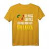 Ich Muss Nur Nach Sri Lanka Urlaub Heimat Sri Lanka T-Shirt – Perfektes Reisesouvenir für Sri Lanka Fans
