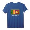 Sri Lanka-Flaggenhemd | Patriotisches T-Shirt für Männer & Frauen – Perfektes Souvenir aus Sri Lanka