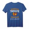 Ich Brauche Keine Therapie Ich Muss Nur Nach Sri Lanka T-Shirt – Lustiges Geschenk für Sri Lanka Fans, Urlaub & Erinnerungen