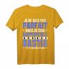 Ich bin nicht Perfekt, sondern Fan von Bastia Football T-Shirt - Klassisch geschnitten, langlebig mit doppelt genähtem Saum