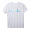 Stand Up Paddle Herzschlag T-Shirt – Lustiges SUP Shirt für Wassersportler, Surfer und Trendsport-Fans als Geschenk