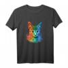 HapPanda Katze T-Shirt - Exklusives Tierschutz-Design für Katzen- und Tierliebhaber, perfekt als Geschenk zu Weihnachten, Geburtstag oder Ostern