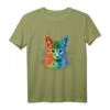 HapPanda Katze T-Shirt - Exklusives Tierschutz-Design für Katzen- und Tierliebhaber, perfekt als Geschenk zu Weihnachten, Geburtstag oder Ostern