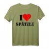 I Love Spätzle Lustiges Schwaben T-Shirt mit Spruch – Perfektes Geschenk für Schwaben, Spätzle-Liebhaber & Humorvolle Anlässe