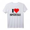 I Love Spätzle Lustiges Schwaben T-Shirt mit Spruch – Perfektes Geschenk für Schwaben, Spätzle-Liebhaber & Humorvolle Anlässe