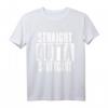 HapPanda T-Shirt mit 'Straight Outta Stuttgart' - Personalisierte Stuttgart Geschenkidee für Geburtstagskinder und Stadtliebhaber