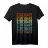 Stuttgarter City Retro T-Shirt für Fans und Liebhaber - Stylisches Stadtmotiv-Shirt für Stuttgart Enthusiasten